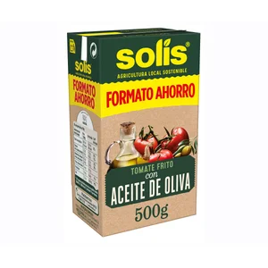 SOLÍS Tomate frito con aceite de oliva brick 500 g.
