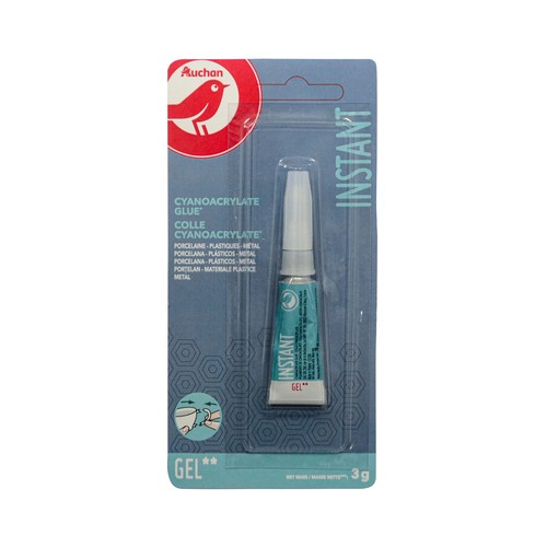 Pegamento instantáneo PRODUCTO ALCAMPO, gel, 3grs.