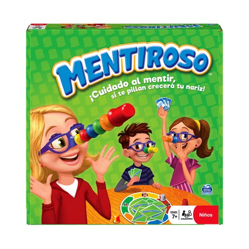 Mentiroso juego de mesa + 7 años..SPIN MASTER.