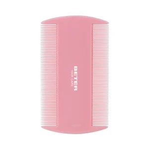 BETER Peine liendrera de 10 cm. con puntas finas especiales para la eliminación de liendres BETER.