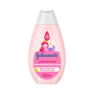 Imagen de JOHNSON'S Acondicionador para niños que realza el brillo natural del cabello JOHNSON´S Gotas de brillo 500 ml.