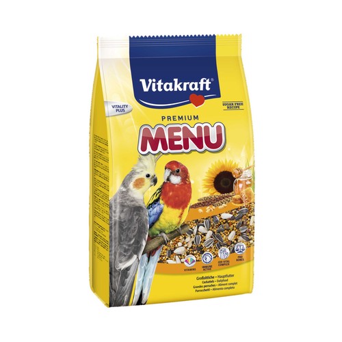VITAKRAFT Alimento para cotorras 1 kg.