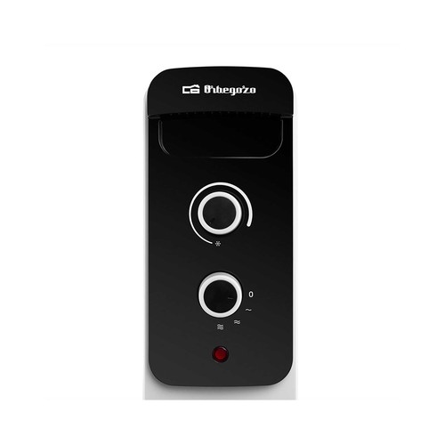 Radiador de aceite ORBEGOZO RO 2520, potencia max: 2500W, 11 elementos, termostato.