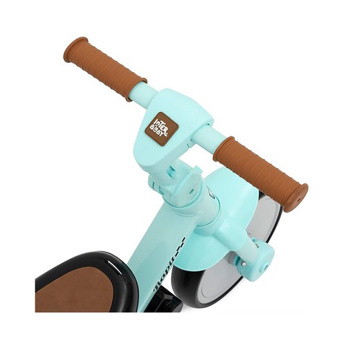 Triciclo infantil andador evolutivo 5 en 1 INTERBABY, color verde menta.