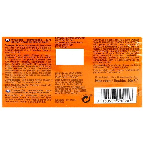 CELLISLIM Infusión sabor a limón para el tránsito intestinal CELLISLIM 20 uds.