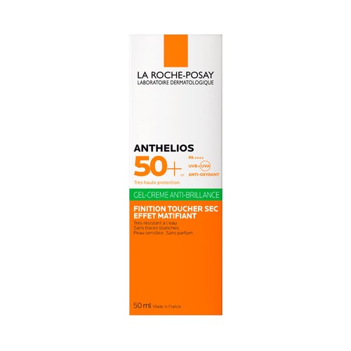 LA ROCHE POSAY Protector solar con textura gel y FPS 50+ (muy alto) LA ROCHE POSAY Anthelios uv mune 400 50 ml.