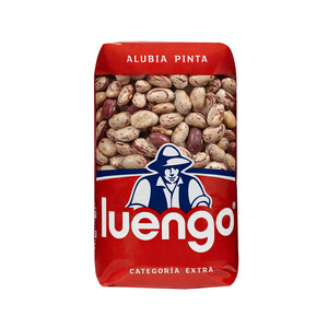 Imagen de LUENGO Extra Alubia pinta en paquete de 500 g.
