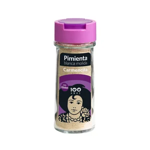 CARMENCITA Pimienta blanca molida 50 g.