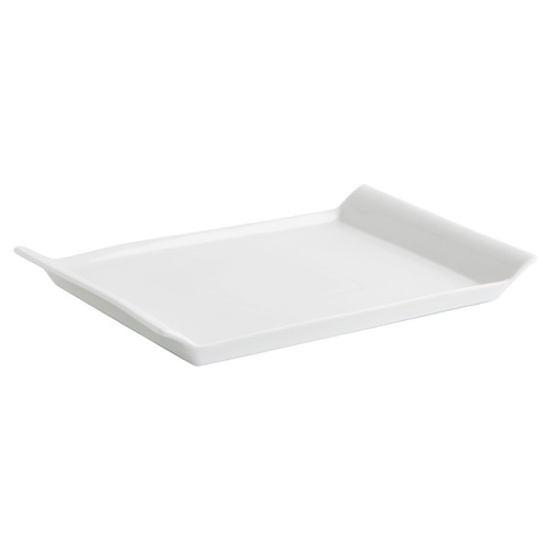 Fuente especial para presentar alimentos a la plancha, 26cm. de largo, serie Gastro Fresh QUID.