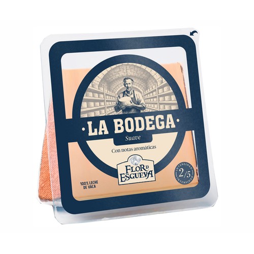 FLOR DE ESGUEVA Queso curado suave 180 g.