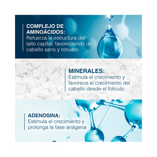 DUCRAY Anaphase Champú anticaida que ayuda a fortalecer y reactivar el crecimiento 400 ml.