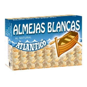 Imagen de ATLANTICO Almejas blancas al natural 57 g.
