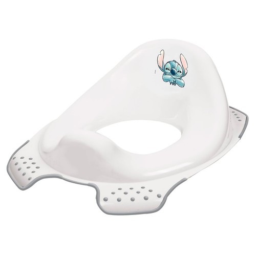 Reductor WC para bebes  Disney STITCH, color blanco.