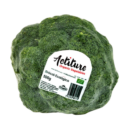 Brócoli ecológico ACTITURE 500 g.