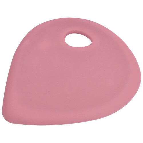 Espátula pastelera de silicona color rosa ACTUEL.