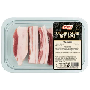 EMCESA Panceta de cerdo salada 200 g.