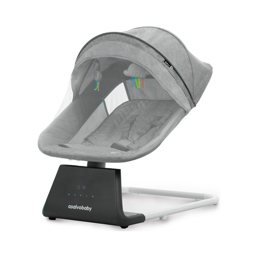 Hamaquita Musical Bali ASALVO,  panel de control táctil, Bluetooth y temporizador.