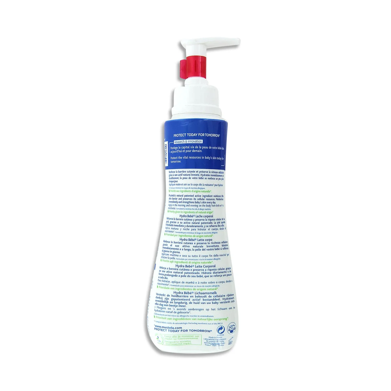 MUSTELA Leche corporal hidratante para bebé MUSTELA 300 ml.