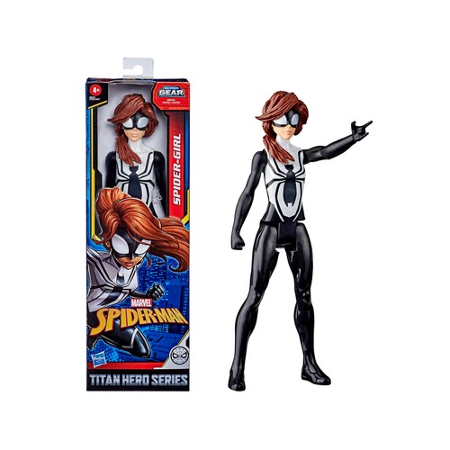 Figura articulada de 30cm de alto, Titan Hero Series SPIDERMAN.