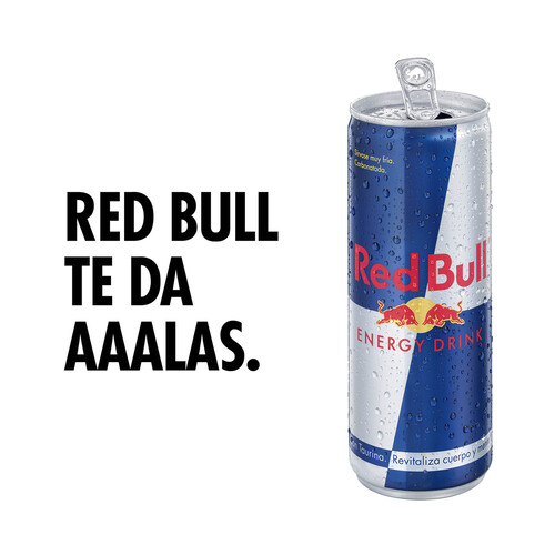 RED BULL Bebida energética pack 4 uds. x 250 ml.