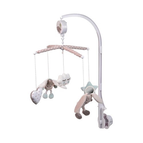 Carrusel móvil para cuna Conejito con luces y sonidos ONE TWO FUN ALCAMPO Baby.