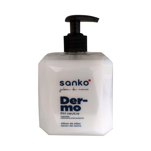 Jabón de manos líquido con pH neutro SANKO Dermo 400 ml.