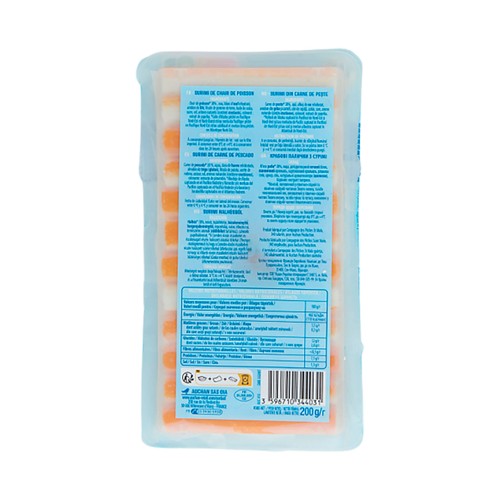 AUCHAN Palitos de surimi 12uds 200g. Producto Alcampo