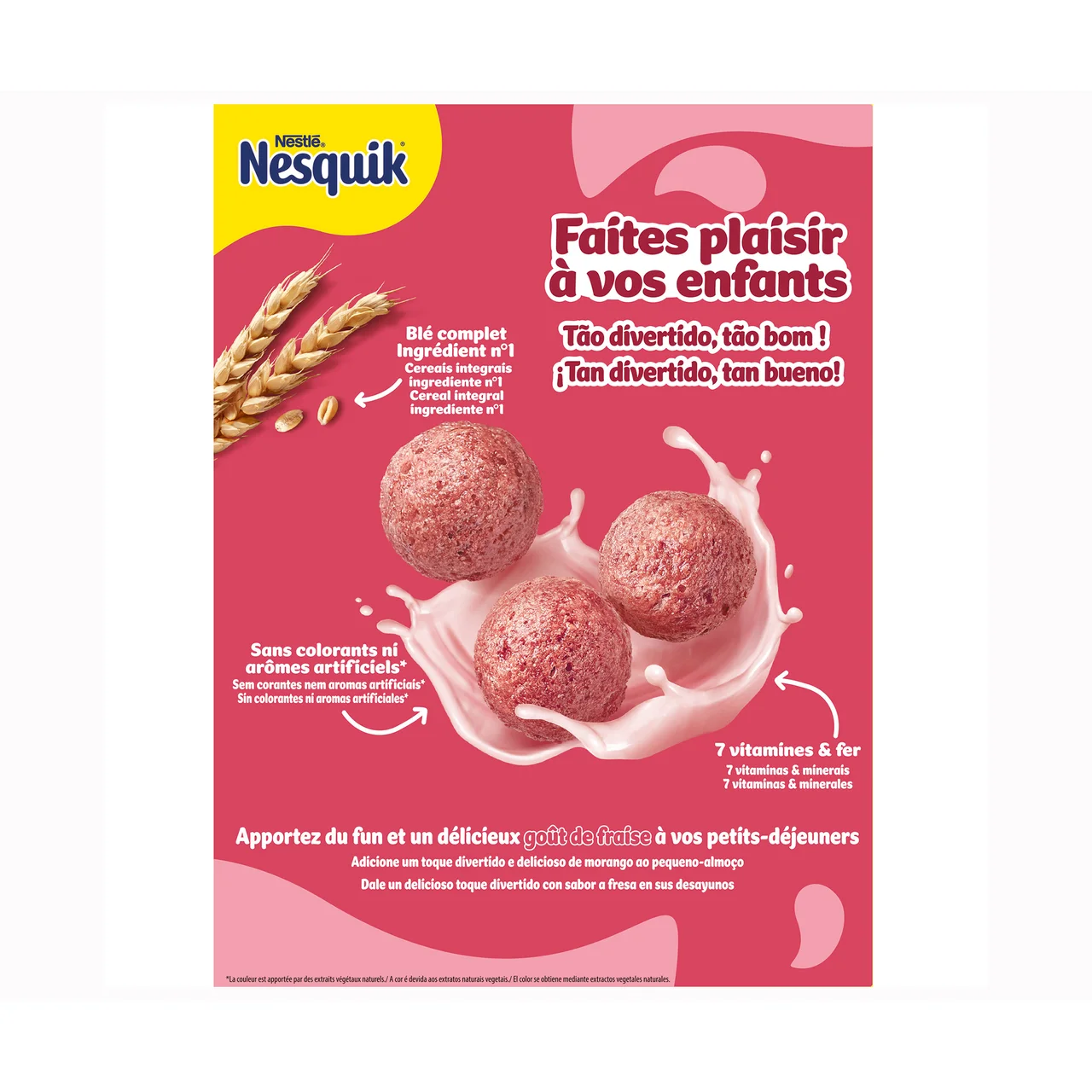 Cereales de fresa 310 g.
