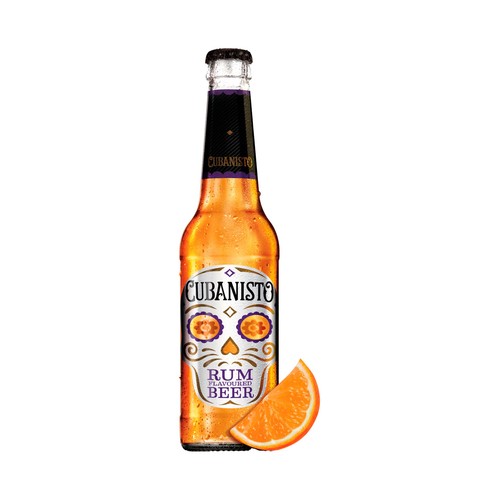CUBANISTO Cerveza sabor a ron botella 33 cl.