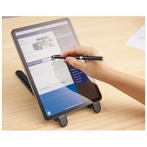 Lapiz para tablet digital QILIVE 600197541, color negro, con bolígrafo 