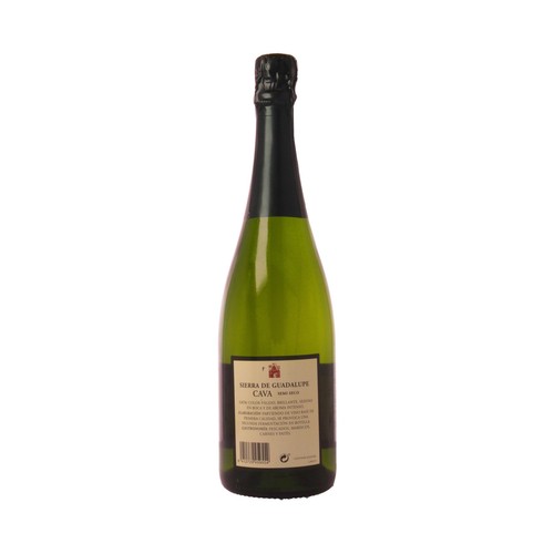 SIERRA DE GUADALUPE Cava semiseco botella de 75 cl.