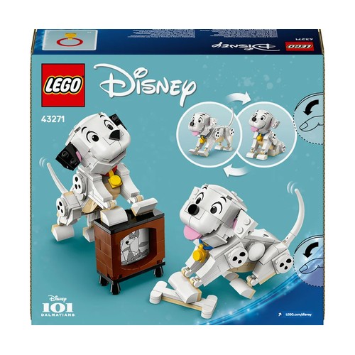 LEGO Disney Specials Lucky y Penny: Cachorros de 101 Dálmatas 43271, 268 piezas, +6 años.