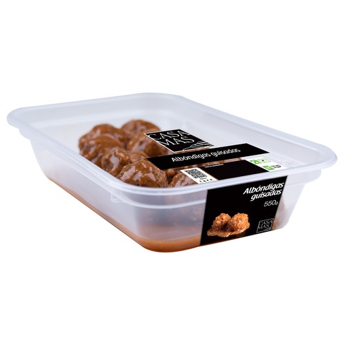 CASA MAS Bandeja de albóndigas guisadas CASA MAS 550 g.