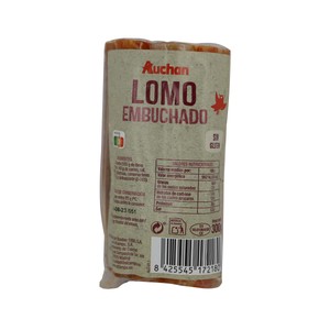 Imagen de AUCHAN Lomo embuchado en tacos 300 g. Producto Alcampo