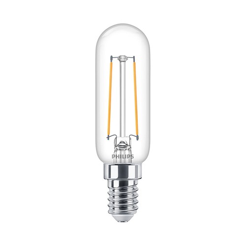 Bombilla Led especial campana extractora E14, 2,1W=25W, luz cálida 2700K, PHILIPS.