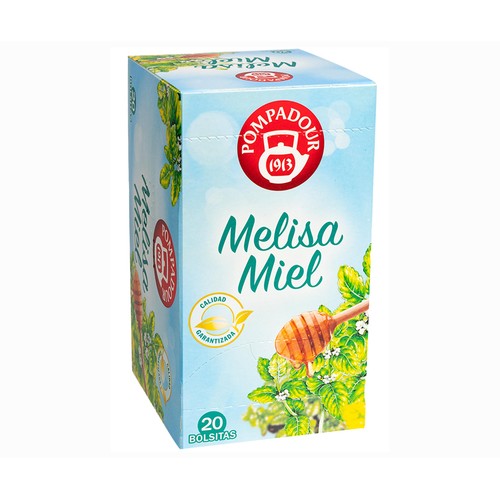 POMPADOUR Infusión melisa miel 20 uds. 35 g.