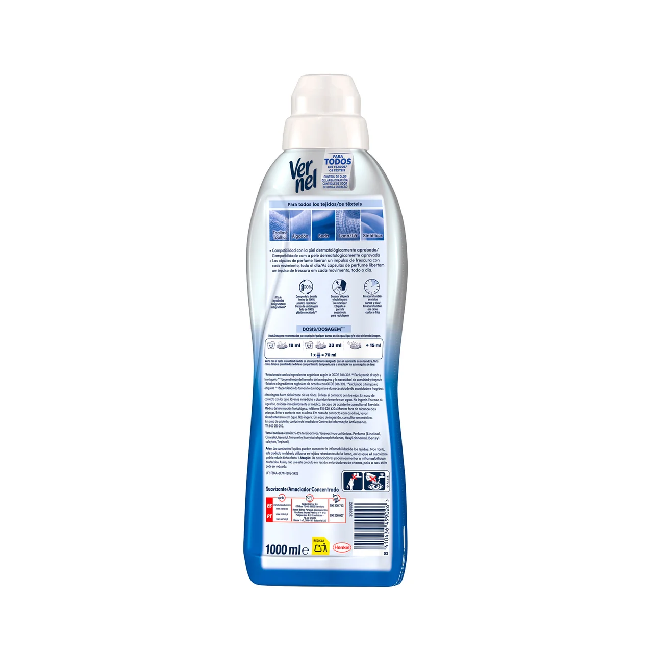 Suavizante fresh control 55ds