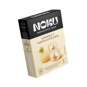 Mochi caramelo y chocolate blanco 210 g.
