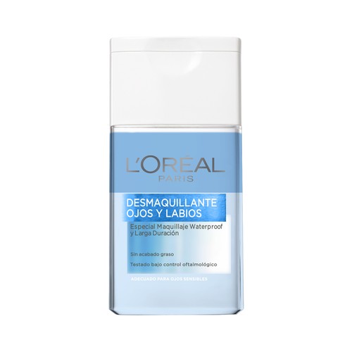 L´ORÉAL PARIS Desmaquillante waterproof para ojos y labios 125 ml.