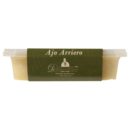 CASA ELADIO Ajo arriero o "Atascaburras" elaborado con aceite de oliva virgen CASA ELADIO 450 g.