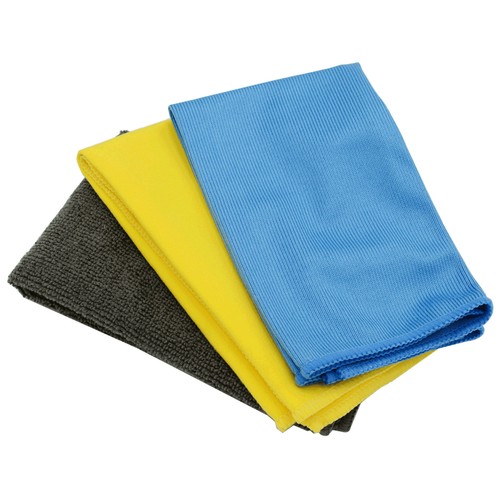 3 bayetas de microfibra de 30x35 cm, PRODUCTO ECONÓMICO ALCAMPO.
