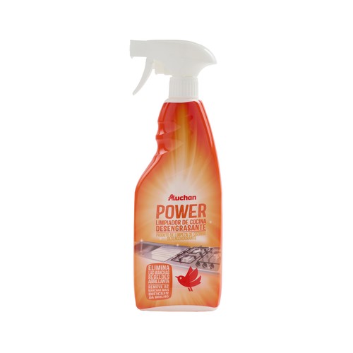 PRODUCTO ALCAMPO Limpiador de cocina desengrasante en spray 750 ml.