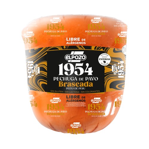 EL POZO 1954 Pechuga de pavo braseada de origen 100% nacional - Loncha fina 1 mm