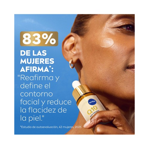 NIVEA Q10 Collagen expert Sérum facial reparador 3 en 1 30 ml.
