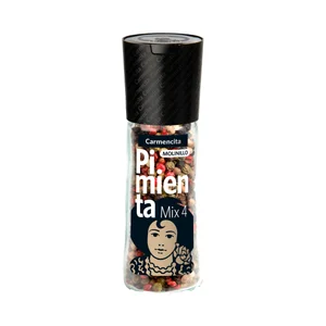 CARMENCITA Pimienta mezcla negra, blanca, verde y rosa 35 g.