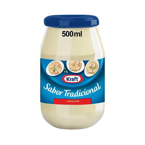 KRAFT Mayonesa tradicional 500 ml.