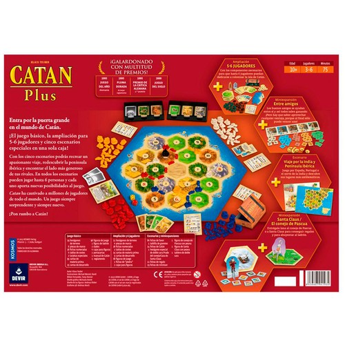 Catan Big Box Plus 2023, Juego de mesa, DEVIR