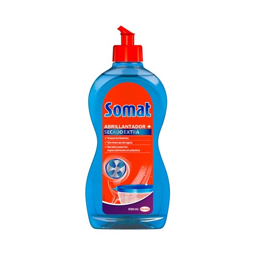 Abrillantador para lavavajillas SOMAT 500 ml.