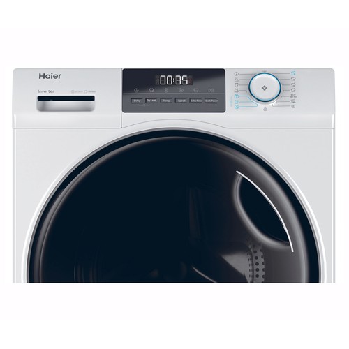 Lavadora secadora HAIER HWD90-BP14929A-S, capacidad lavado/secado: 9KG/5KG, clasificación energética secado: D, 1400RPM, H: 85cm,A: 59,5cm,F: 54,8cm.