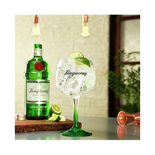 TANQUERAY Ginebra tipo London dry gin botella 70 cl.